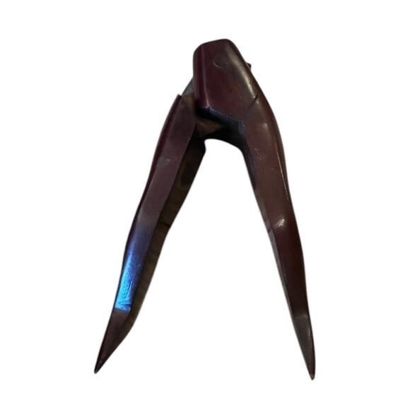 Vintage Wooden Legs Nutcracker Fun Conversation Carved 7” - Picture 2 of 6